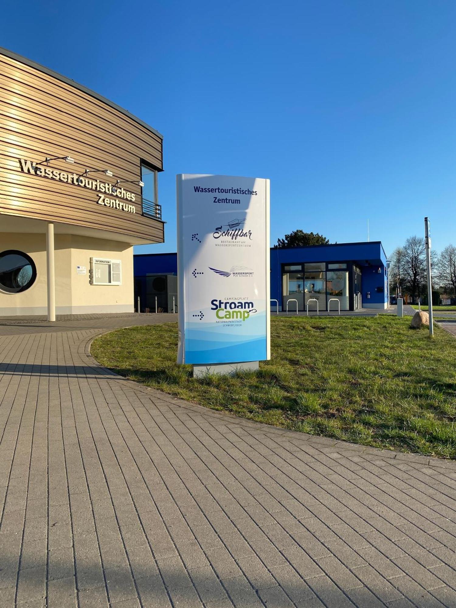 Stroamcamp Schwedt Lägenhet Exteriör bild